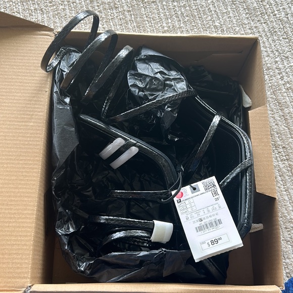 Zara wrap around heels - Picture 3 of 3